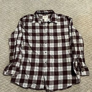 Flannel Button Down Shirt
